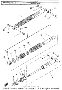 IT125G Задняя подвеска