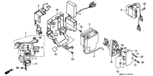 VT1100C Battery / regulator