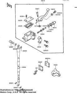  Передний тормозной цилиндр