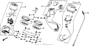 CM450 Cm450e instrument + key set