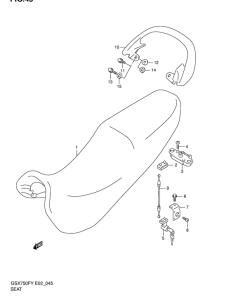 GSX750 Пружина