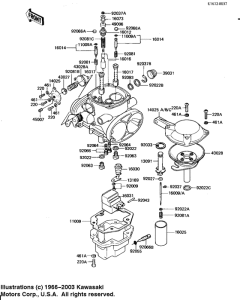  Детали карбюратора