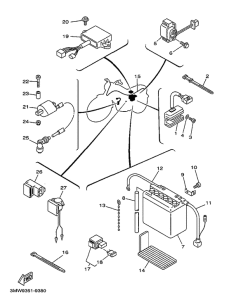 SR125 Электрика 1