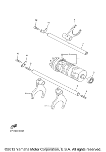 FZ8NBCG Копирный вал