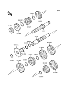 KX65 Трансмиссия