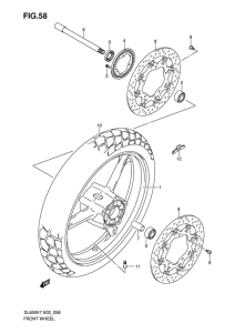 DL650 (ABS) Transom + tube