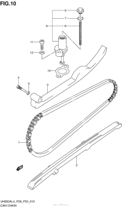 UH200 Цепь ГРМ