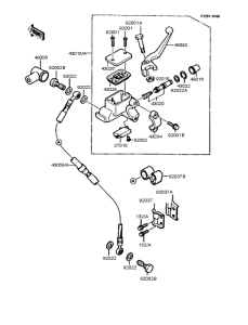 KMX200 Главный тормозной цилиндр