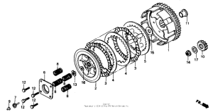 NS50 Сцепление