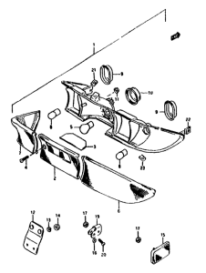AH50 Задний комбинированный сигнал