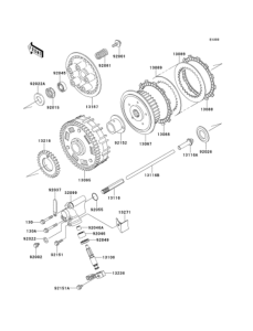EJ400 Сцепление