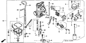 XR400R Карбюратор