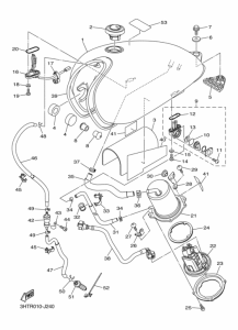 SR400 ﾌﾕｴﾙﾀﾝｸ