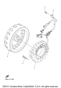 XVS1300A Генератор