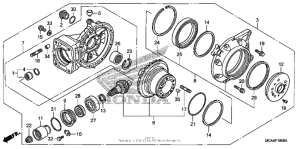 GL1800 (ABS) Редуктор