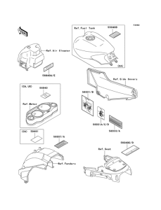 ZG1000 Наклейки