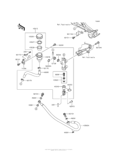 EX300 Задний торм цилиндр