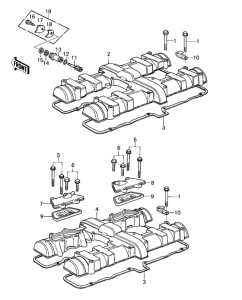 KZ1000 Крышка головки цилиндров