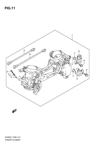 DL650 Дроссель