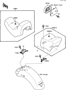 VN1500 Сиденье