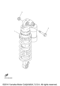 YZF-R1 Задняя подвеска