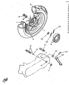 CW50RS Переднее колесо