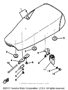 MX100H Сиденье