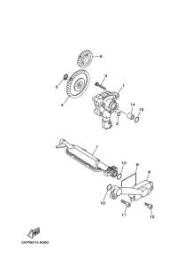 XVS400 ｵｲﾙﾎﾟﾝﾌﾟ