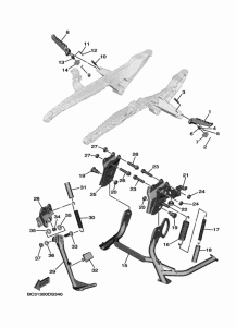 XP530-A Stand & footrest