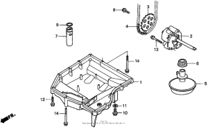  Маслянный поддон