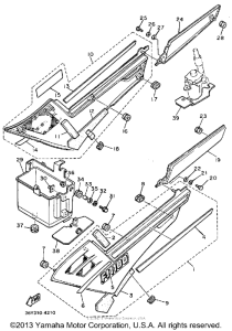 FJ1100N Боковые обтекатели