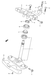 GZ250 Траверса нижняя