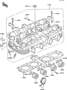Z550 Головка цилиндров