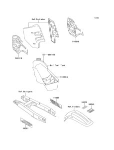 KX500 Лейбл предостережения