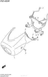 VL1500 Headlamp Cover