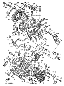 XV535 Головка цилиндров