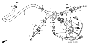 VTR1000SP Труба водная