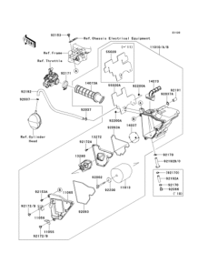 KLX125 Воздушный фильтр