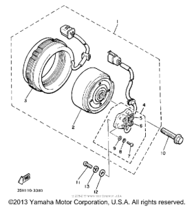 XJ900RK Генератор