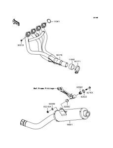 ZR750 Глушитель