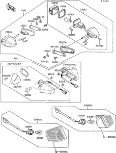ZX500 Turn signals(1 / 2)