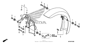 VT1300CS Переднее крыло