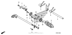 VT1300CS Вилка переключения передач