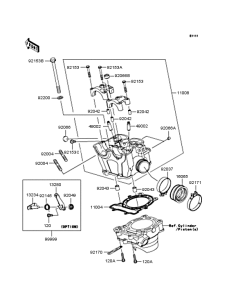  Головка цилиндров