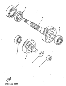 XC125 Трансмиссия