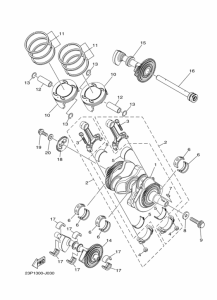 XT1200ZE Crankshaft & piston