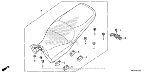 VFR1200X (DCT) Сиденье