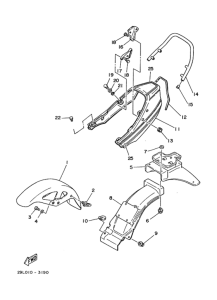 RZ250R ﾌﾛﾝﾄﾌｴﾝﾀﾞ.ﾘﾔﾌｴﾝﾀﾞ