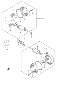 RV125 Поворотники