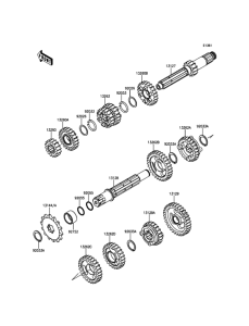 KX100 Трансмиссия
